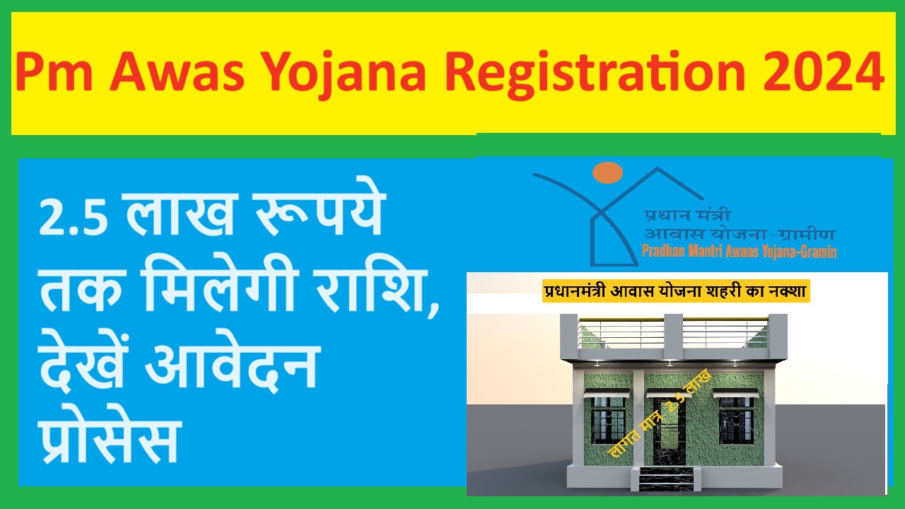 Pm Awas Yojana Registration 2024